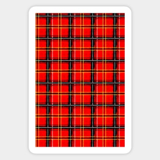 grunge plaid Sticker